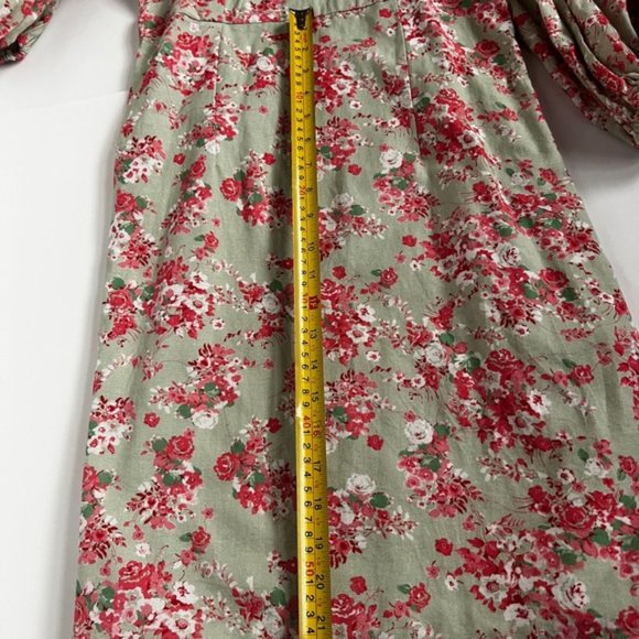 Anthropologie  * Forever that Girl Puff Sleeve mini dress 100% cotton - Picture 9 of 12